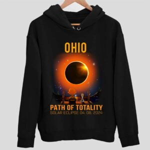 Ohio Path of Totality Solar Eclipse April 8 2024 Hoodie