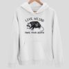 Opossum Live Weird Fake Your Death Hoodie