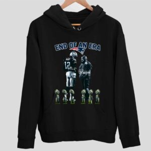 Patriot End Of Era Tom Brady And Bill Belichick Hoodie