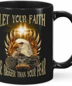 Personalized Mug Let Your Faith Be Bigger Than Your Fear Custom Coffee Mugs 2 Personalized Mug Let Your Faith Be Bigger Than Your Fear Custom Coffee Mugs 4