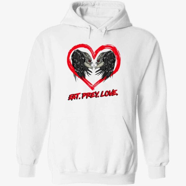 Predator Eat Prey Love Hoodie