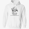 Raccoon born to die world is a fck kill em hoodie