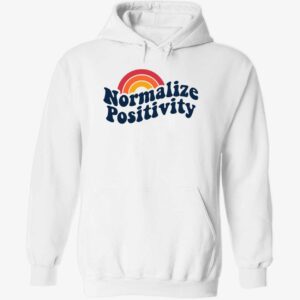 Rainbow normalize positivity hoodie