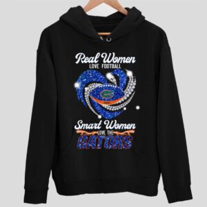 Real Women Love Football Smart Women Love The Gators Hoodie
