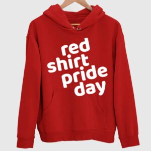 Red Shirt Pride Day Hoodie