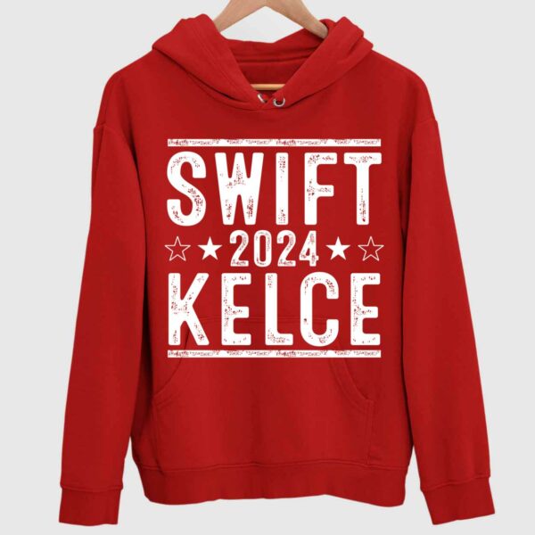 Red Taylor Kelce 2024 Hoodie