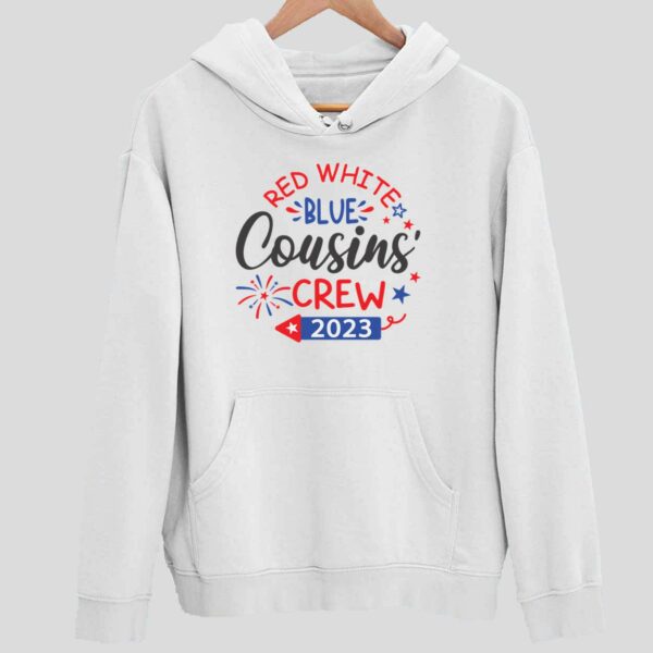 Red White Blue Cousins Crew 2023 Hoodie