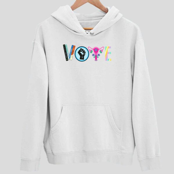 Reproductive Rights Vote Shirt Banned Books Hoodie