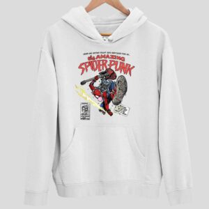 Retro The Amazing Spider Punk Hoodie