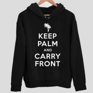 Richard Kind Keep Palm And Carry Frond Hoodie