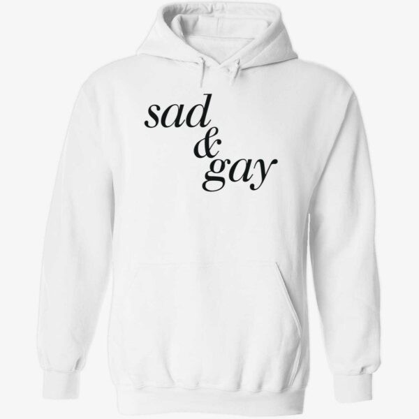 Sad and gay hoodie