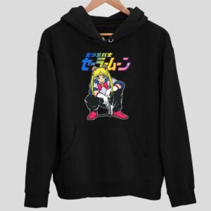 Sailor Moon Gangster Moon Gun Hoodie