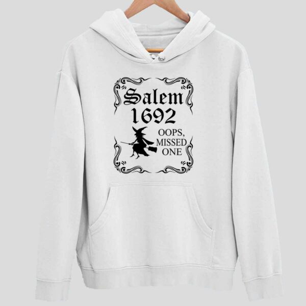 Salem 1692 Oops Missed One Halloween Casual Hoodie