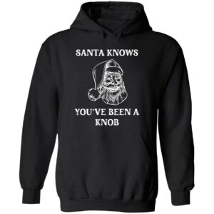 Santa knows you’ve been a knob hoodie