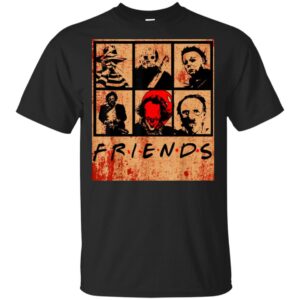 Scary Friends Horror Movie Creepy Halloween Shirt