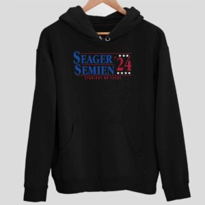 Seager Semien 24 Straight Up Texas Hoodie