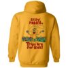 Silly rabbit tricks are for kids gold hoodie