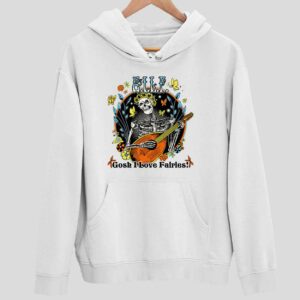 Skeleton Gosh I Love Fairies Hoodie