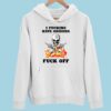 Skull I Fcking Hate Arizona Fck Off Hoodie