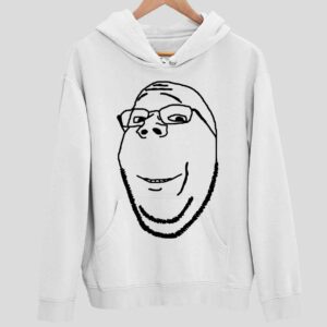 Smiling Wholesome Wojak Soyjak Hoodie