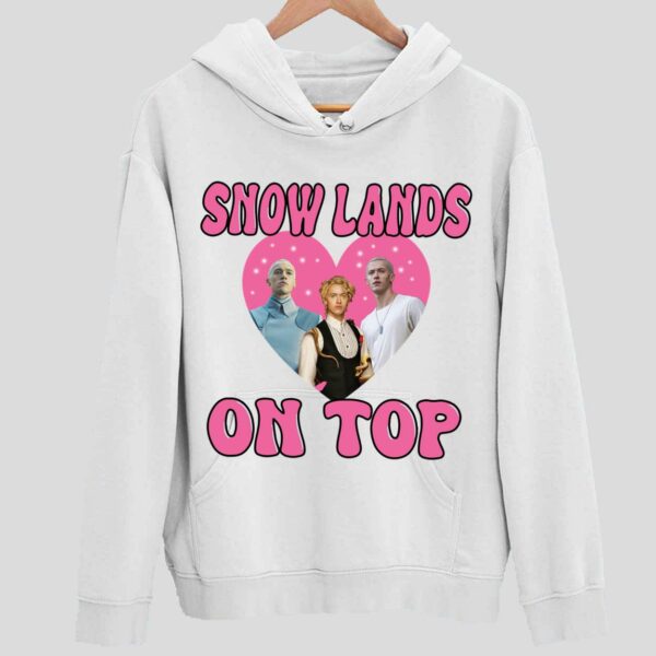 Snow Lands On Top Of Me Hoodie