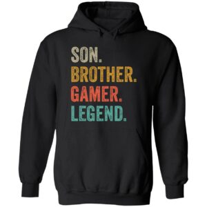 Son brother gaming legend hoodie