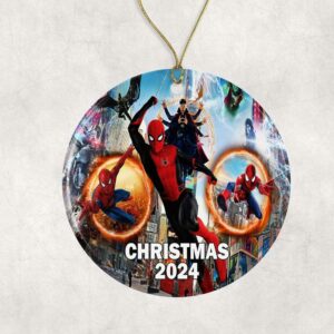 Spider Man Christmas Ornament 2024 Great For Family