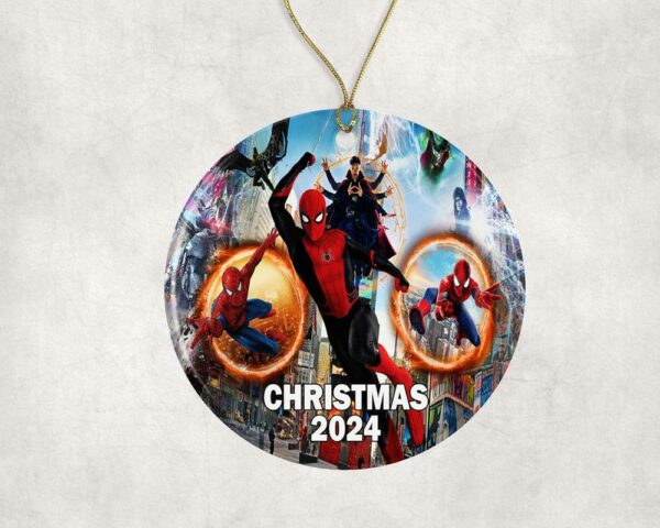 Spider Man Christmas Ornament 2024 Great For Family