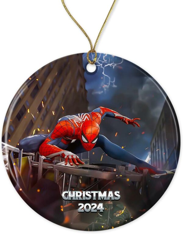 Spider Man Christmas Ornament 2024 Xmas Tree