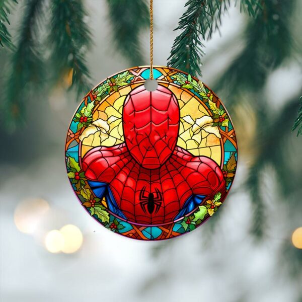 Spider Man Christmas Ornament Classic No Eyes