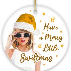 Taylor Swift Ornament Have A Merry Little Swift Christmas