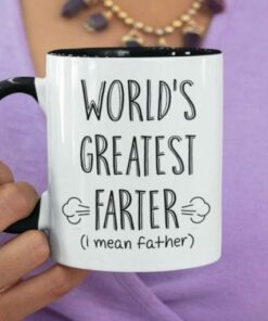 World's Greatest Farter I Mean Father Mug Personalized Gift For Dad 1 Worlds Greatest Farter I Mean Father Mug Personalized Gift For Dad 6