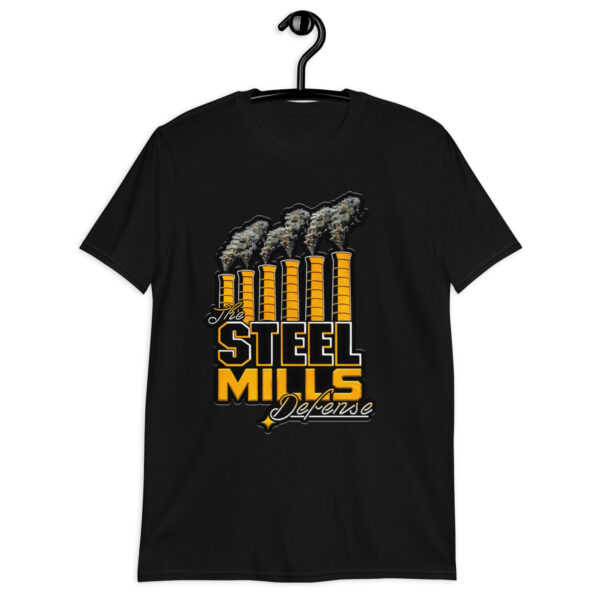 “The Steel Mills Defense” Short-Sleeve Unisex T-Shirt