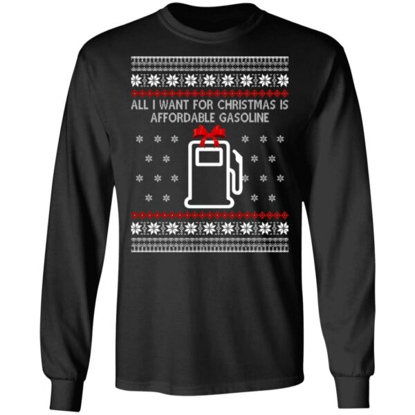 All I Want For Christmas Is Affordable Gasoline Sweater