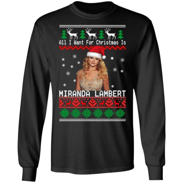 All I Want For Christmas Is Miranda Lambert Christmas Sweater