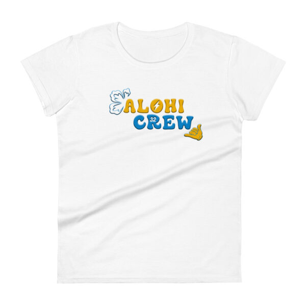 Alohi Crew Women’s Fashion Fit T-Shirt