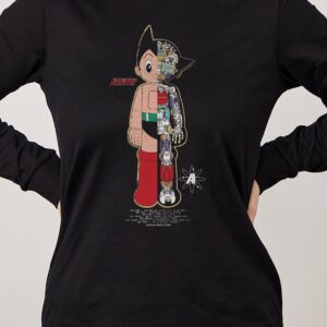 Astro Boy Half Robot Long Sleeve