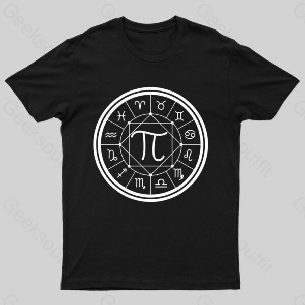 Astrology Of Pi Symbol Geek T-Shirt