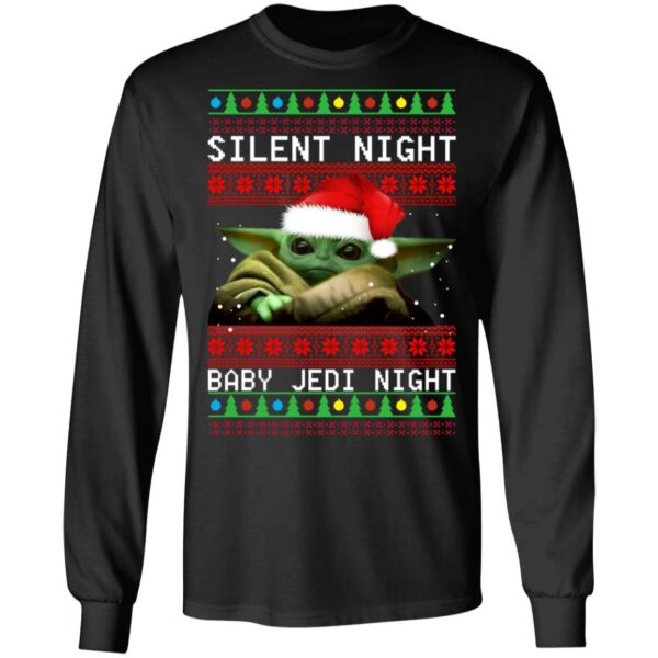 Baby Yoda – Silent Night Baby Jedi Night Christmas Sweater