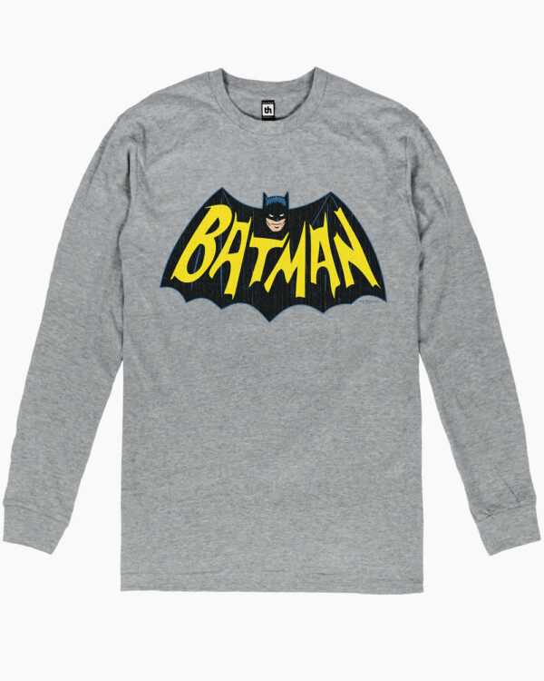 Batman Vintage 60s Logo Long Sleeve