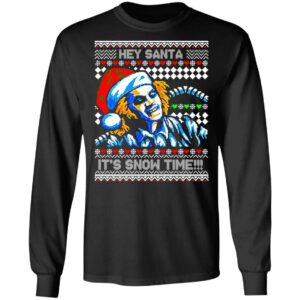 Beetlejuice Hey Santa It’s Snow Time Christmas Sweater