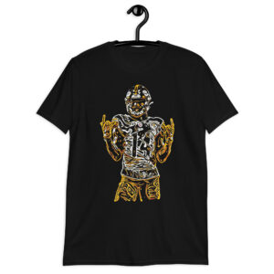 Black &amp Gold George Short-Sleeve Unisex T-Shirt