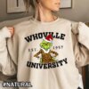 Christmas Grinch Whoville University Sweatshirt