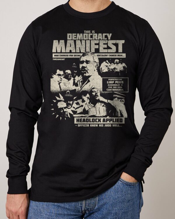 Democracy Manifest Tabloid Edition Long Sleeve