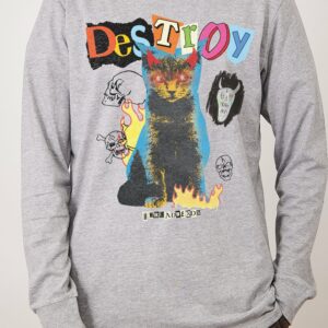 Destroy Cat Long Sleeve