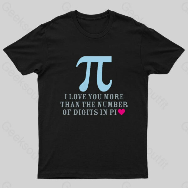 Digits In Pi Geek T-Shirt