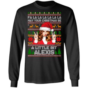 Fa La La La May Your Christmas Be A Little Bit Alexis Rose Christmas Sweater