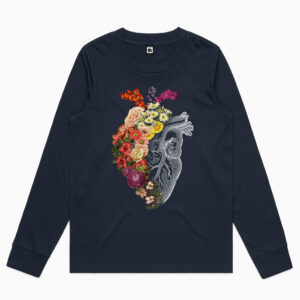 Flower Heart Spring Long Sleeve