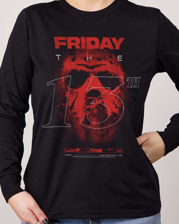 Friday the 13th Mask Long Sleeve