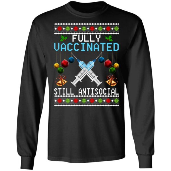 Fully Vaccinated Still Antisocial Christmas Sweater